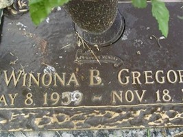 Winona Benton Gregory