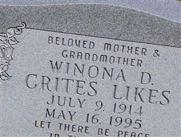 Winona D Crites Likes