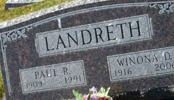 Winona D. Landreth Winona D. Landreth