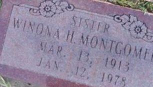 Winona H Montgomery
