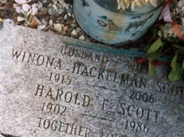 Winona Mae Hackelman Scott