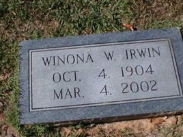 Winona Watkins Irwin