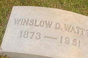 Winslow D Watts