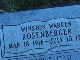 Winston Warren Rosenberger