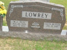 W. J. Pete Lowrey