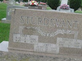 Wlliam Lewey "Lewey" Sturdevant Wlliam Lewey "Lewey" Sturdevant
