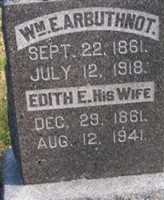 Wm. E. Arbuthnot Wm. E. Arbuthnot