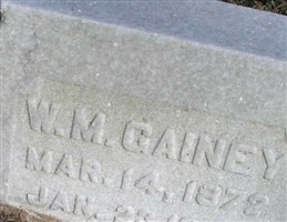 W M Gainey