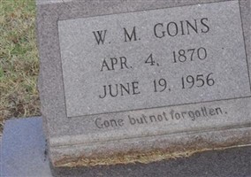 W. M. Goins W. M. Goins