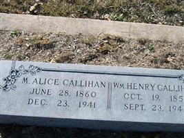 Wm Henry Callihan Wm Henry Callihan