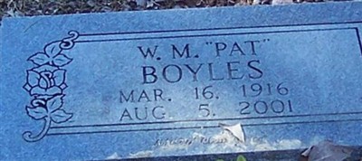 W. M. "Pat" Boyles