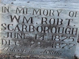 Wm Robt. Scarborough