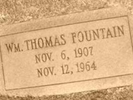 Wm. Thomas Fountain Wm. Thomas Fountain