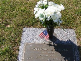 Wofford R Riddle