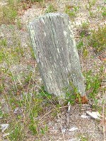 Wooden Marker Four Unknown