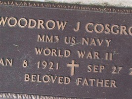 Woodrow J Cosgrove Woodrow J Cosgrove