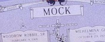 Woodrow Robbie Mock, Sr