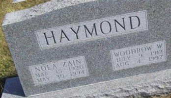 Woodrow W Haymond Woodrow W Haymond