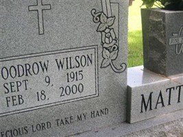 Woodrow Wilson Matthews