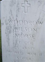Woodrow Wilson Morse