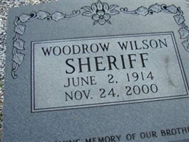 Woodrow Wilson Sheriff