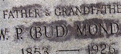 W. P. "Bud" Monday