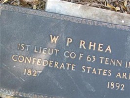 W P Rhea