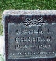 Wreatha Lavina McCullough Chisholm Wreatha Lavina McCullough Chisholm