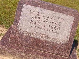 Wyatt S Betts Wyatt S Betts