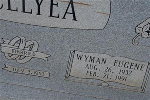 Wyman Eugene McElyea Wyman Eugene McElyea