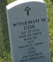 Wynemah Martha Wurm Cox Wynemah Martha Wurm Cox