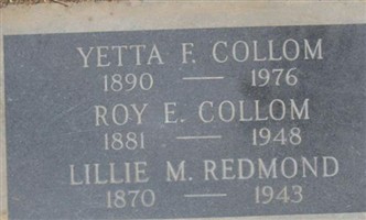 Yetta F. Collom Yetta F. Collom