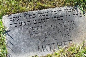 Yetta Fine Gaylor