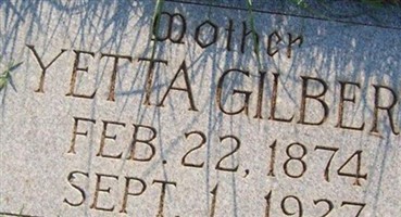 Yetta Gilbert Yetta Gilbert