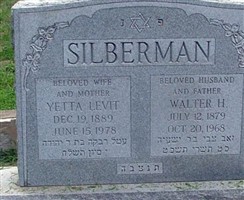 Yetta Levit Silberman