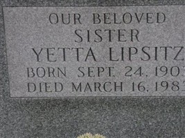 Yetta Lipsitz