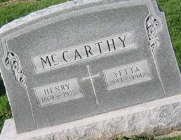 Yetta McCarthy Yetta McCarthy