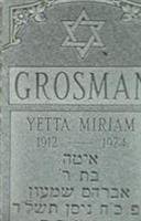 Yetta Miriam Grosman