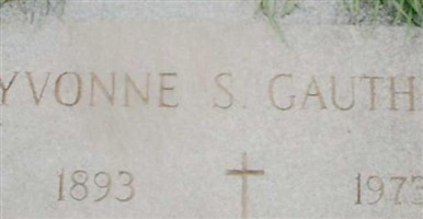 Yvonne Scholastique Gauthier Yvonne Scholastique Gauthier