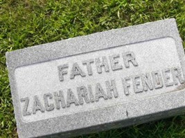 Zachariah Fender Zachariah Fender