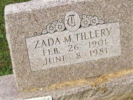 Zada M. Cox Tillery Zada M. Cox Tillery