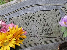 Zadie Mae Walton Autry Zadie Mae Walton Autry