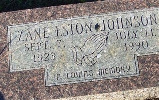 Zane Eston Johnson