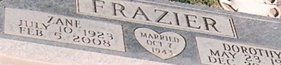 Zane Orren Frazier Zane Orren Frazier