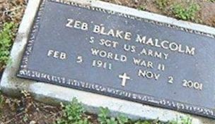 Zeb Blake Malcom