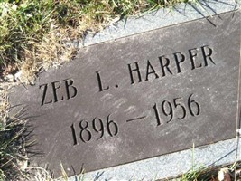 Zeb Luther Harper
