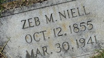 Zeb M. Niell Zeb M. Niell