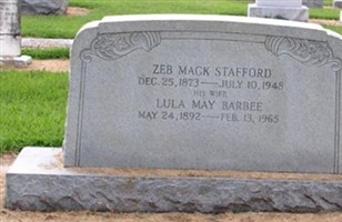 Zeb Mack Stafford