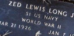 Zed Lewis Long, Jr Zed Lewis Long, Jr