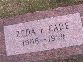 Zeda F. Cade Zeda F. Cade